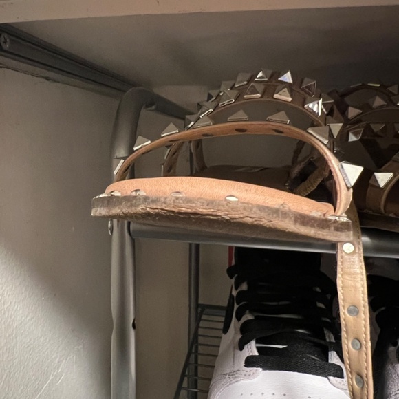 COPY - Steve Madden TRAVEL TAN Studded Gladiator Sandals - Picture 5 of 6